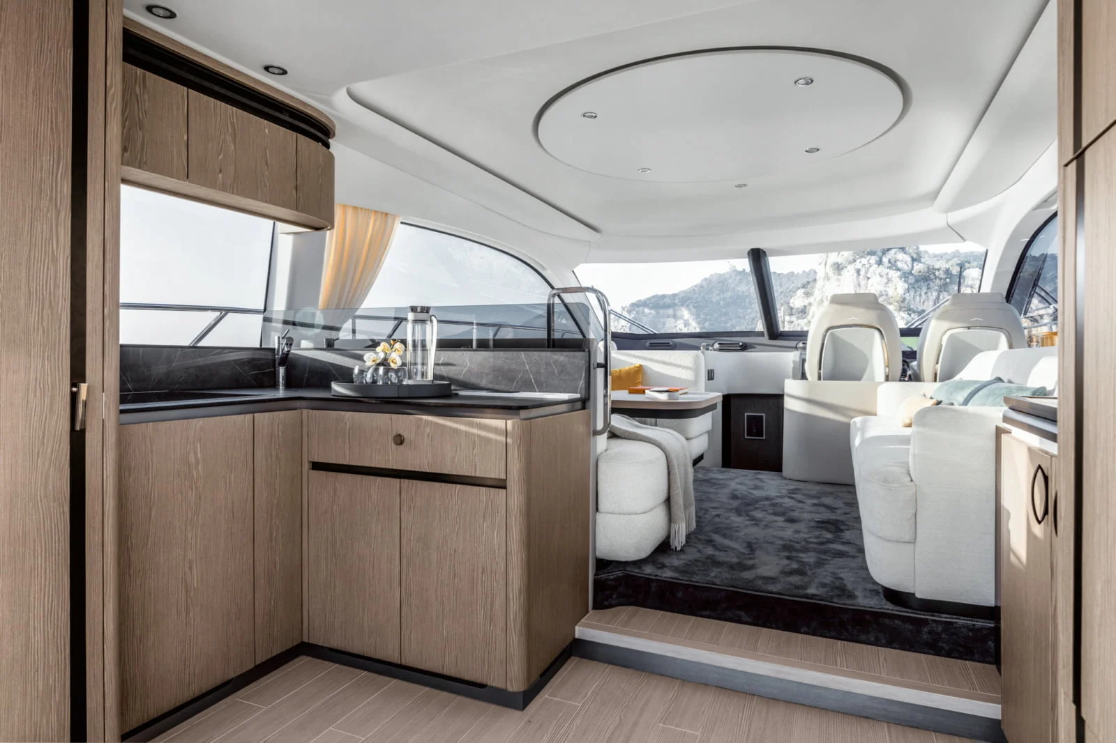 1 Giorno in Barca Costa Smeralda - Green Charter Azimut-Fly-53-Galley-2