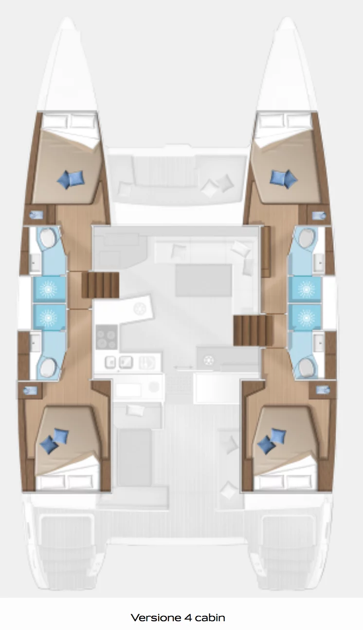 Catamaran Lagoon 450 - Green Charter Catamaran Lagoon 450 - Green Charter